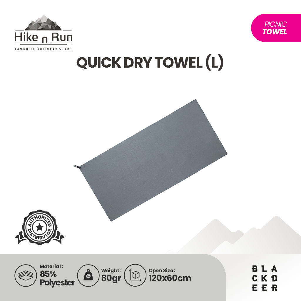 BLACKDEER  HANDUK TRAVEL MICROFIBER QUICK DRY - BD1182810