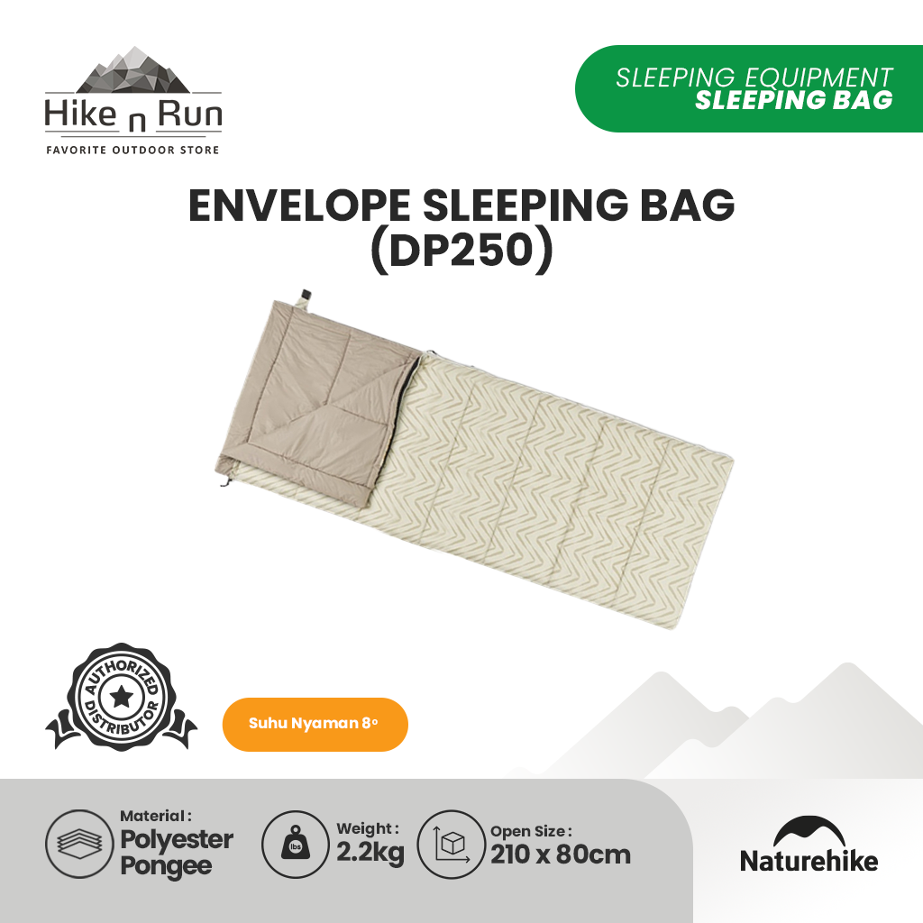 Naturehike CNK2300SD012 Envelope Cotton Sleeping Bag