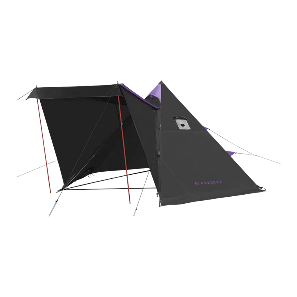 BUNDLING Tenda Camping Blackdeer BD12211153 Night Elf TeePee Tent 2.0 + BD Inner Tent TeePee Night Elf 2.0