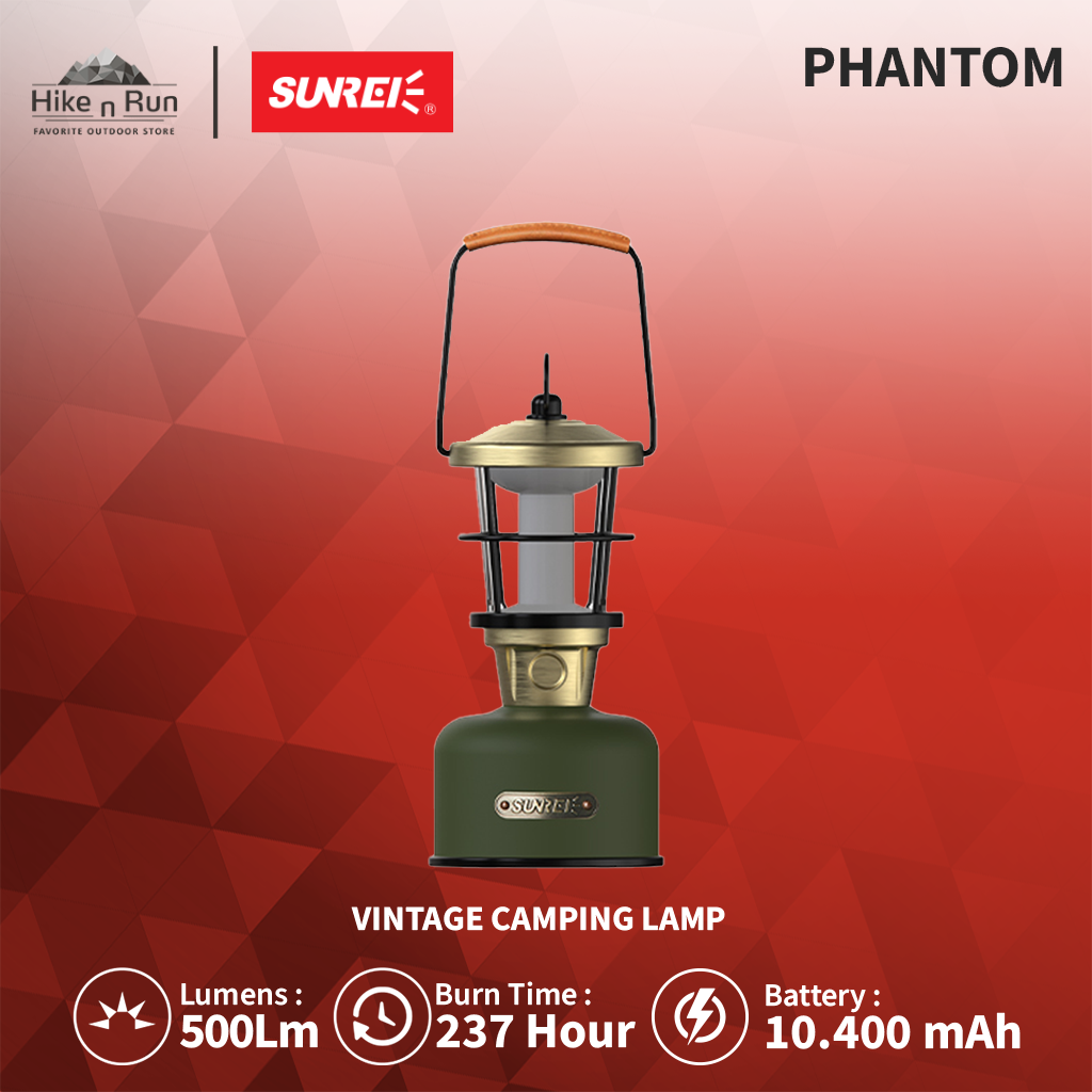 Sunrei Lampu Camping Phantom