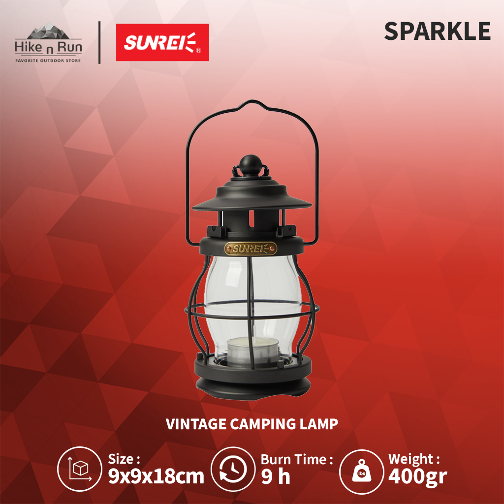 Sunrei Lampu Camping Sparkle