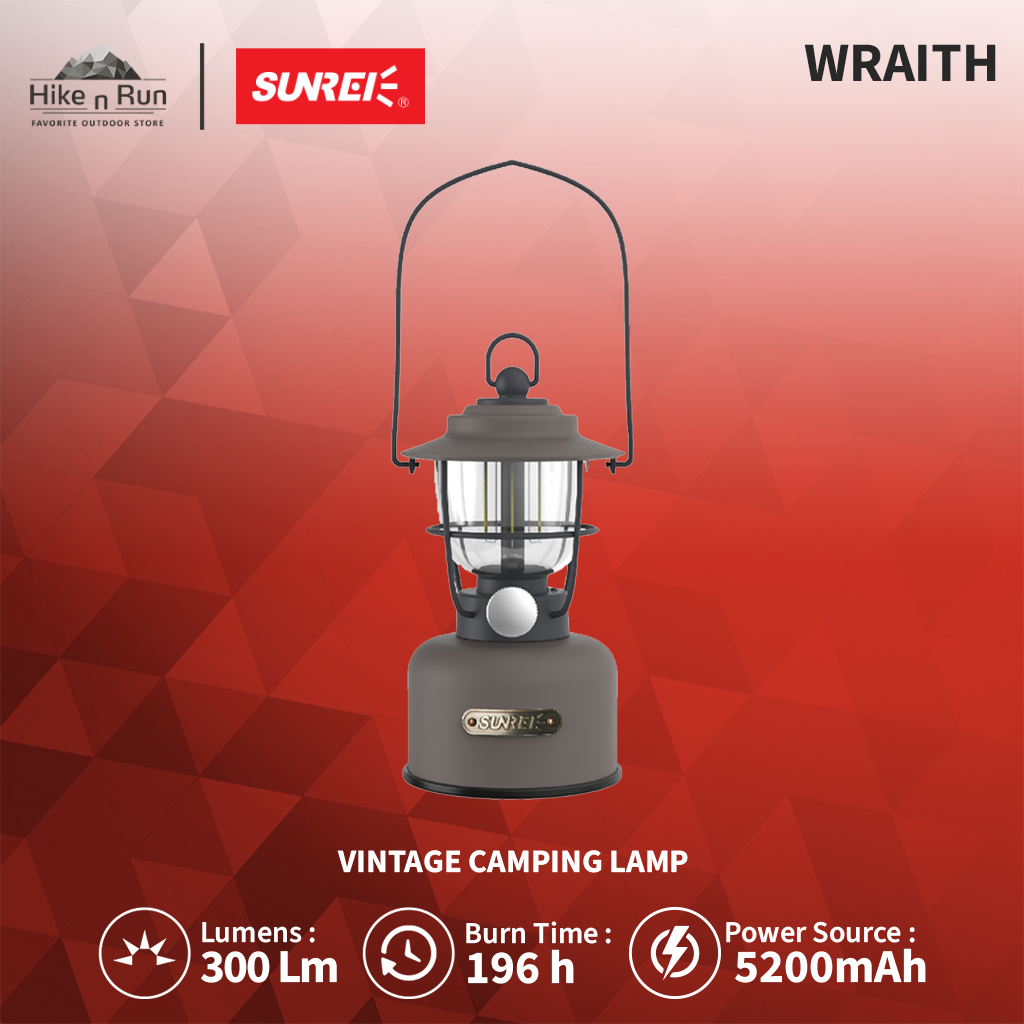 Sunrei Lampu Camping Wraith