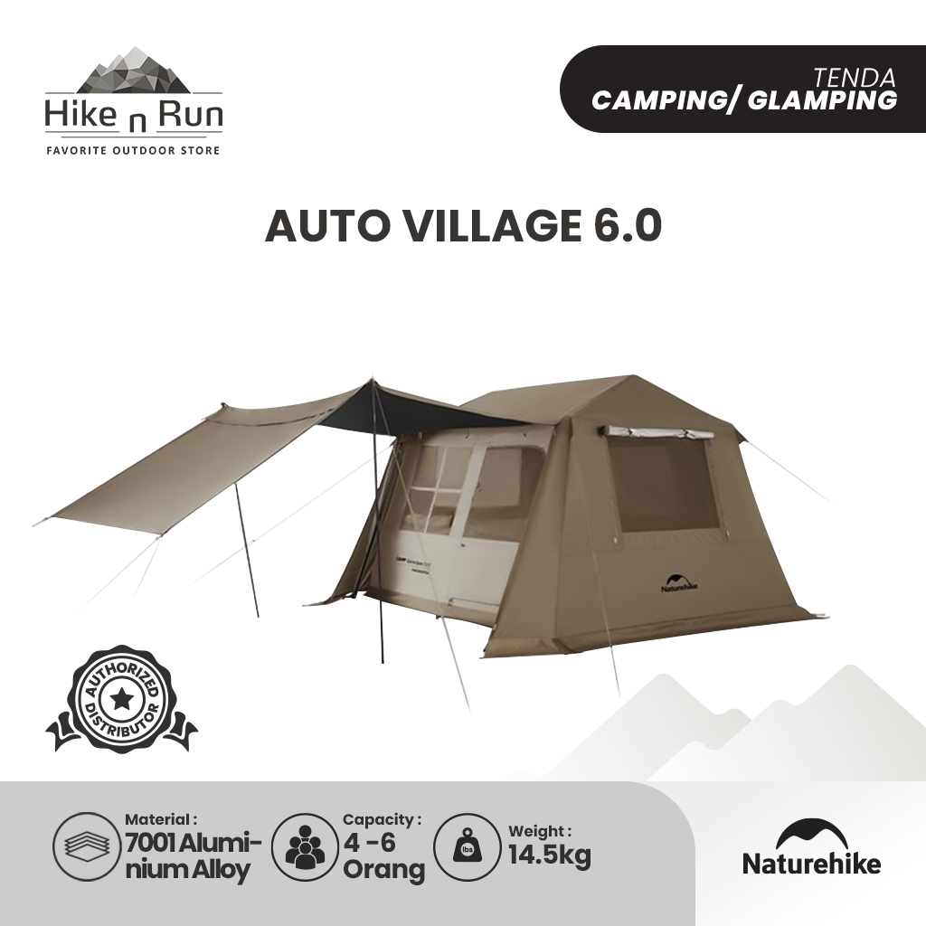 NATUREHIKE VILLAGE 6.0 AUTO TENT CNK2300ZP021