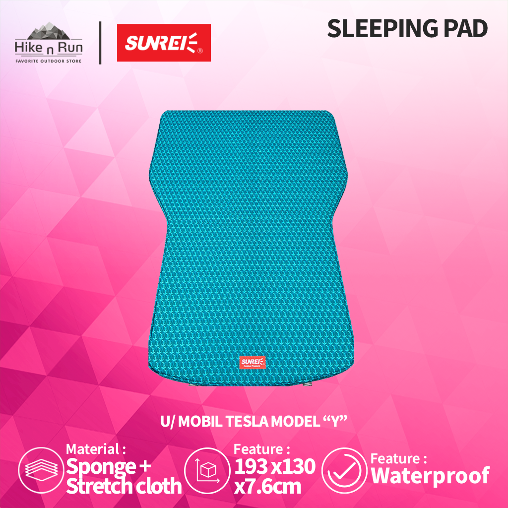 Sunrei Car Inflatable Bed Mattress Sleeping Pad Hike n Run