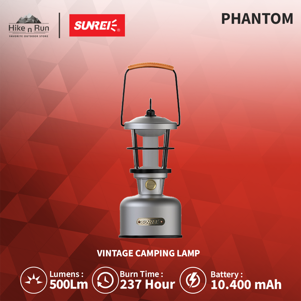 Sunrei Lampu Camping Phantom