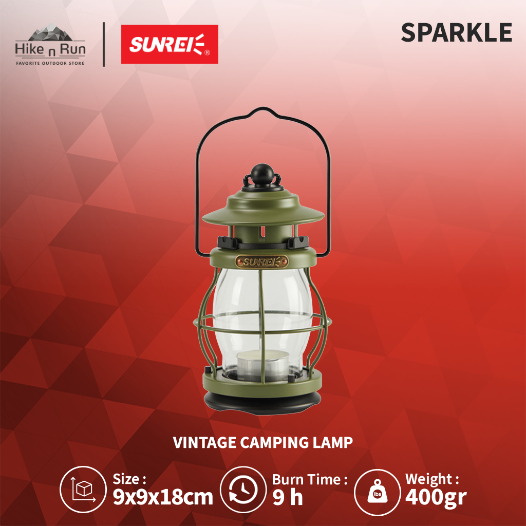 Sunrei Lampu Camping Sparkle