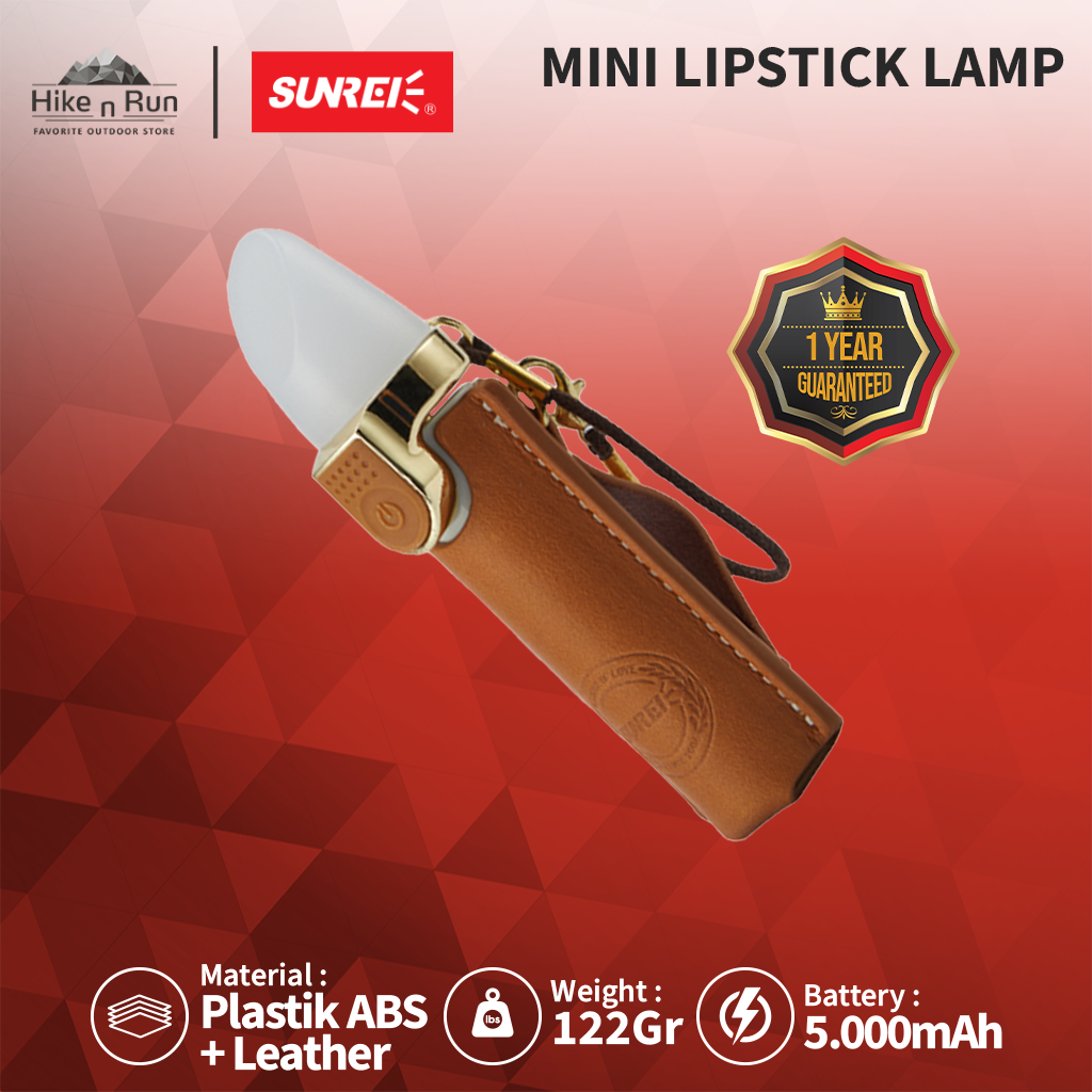 Sunrei lampu mini Serbaguna Red Lip