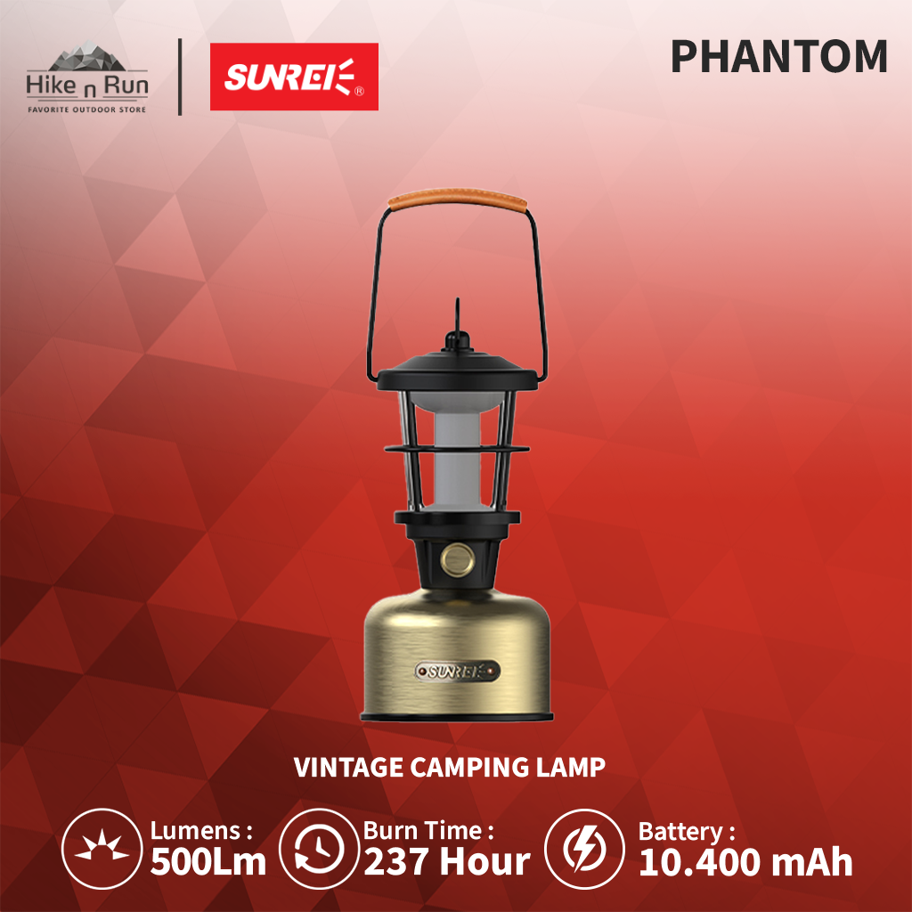 Sunrei Lampu Camping Phantom