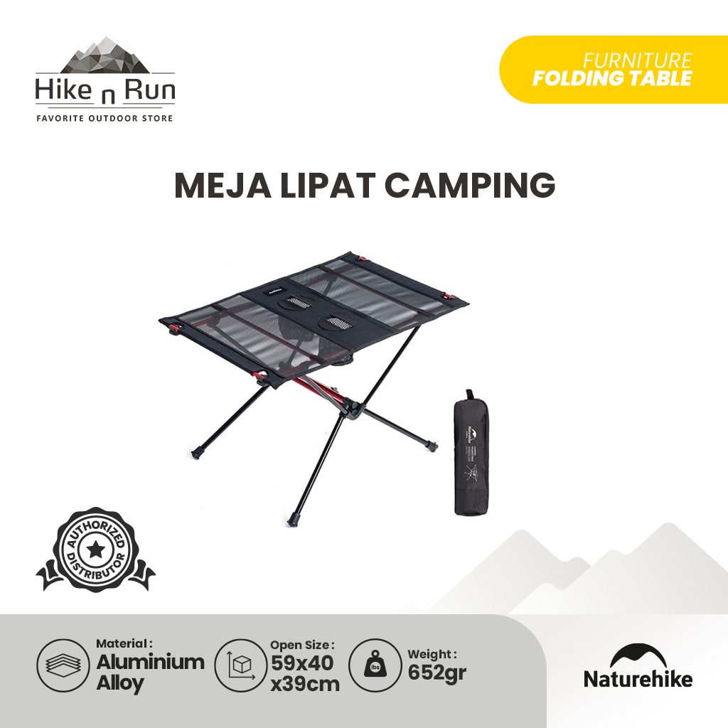 Naturehike FT07 NH19Z027-Z Meja Lipat Camping