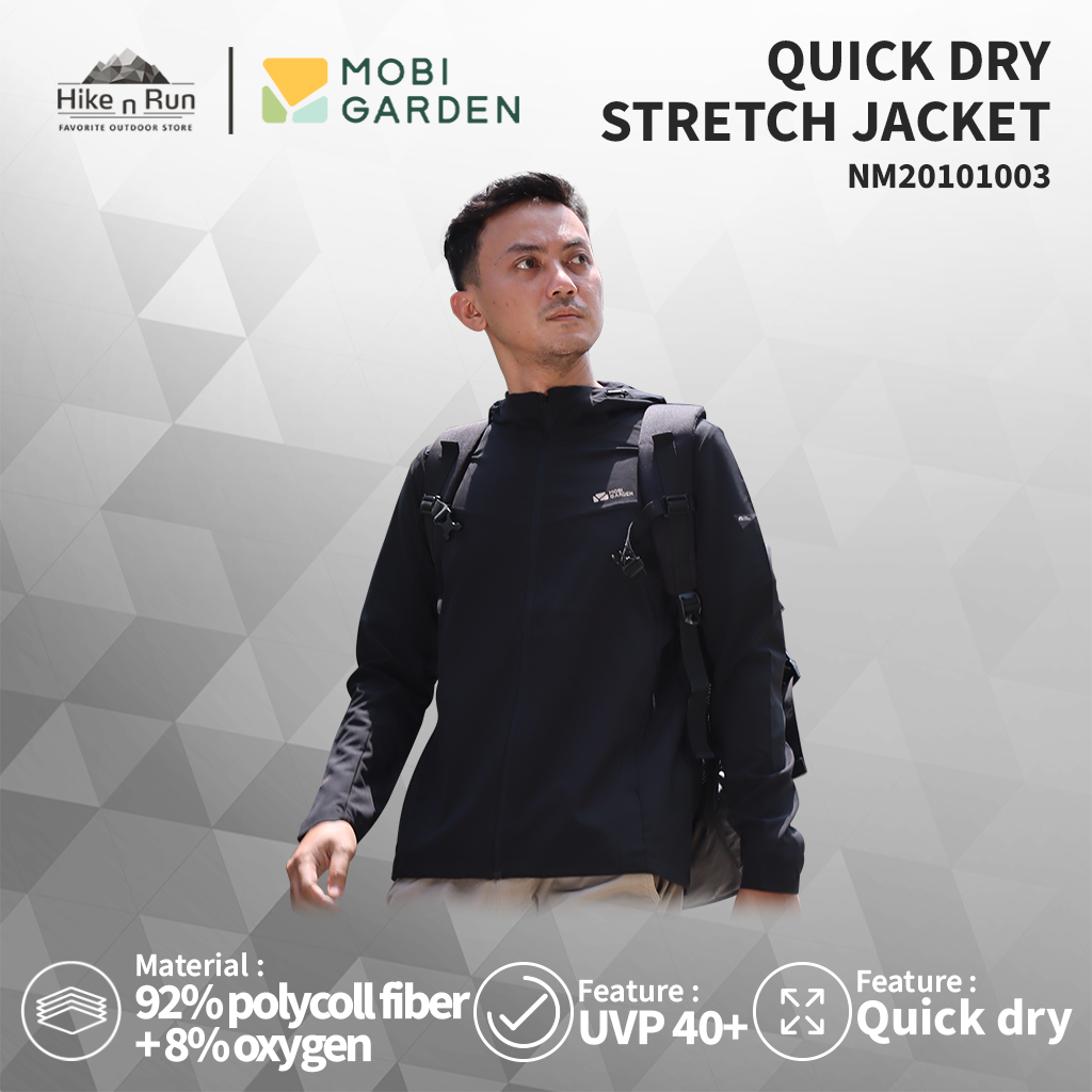 Jaket Quick Dry Mobigarden NM20101003 Quick Dry Stretch Jacket Men