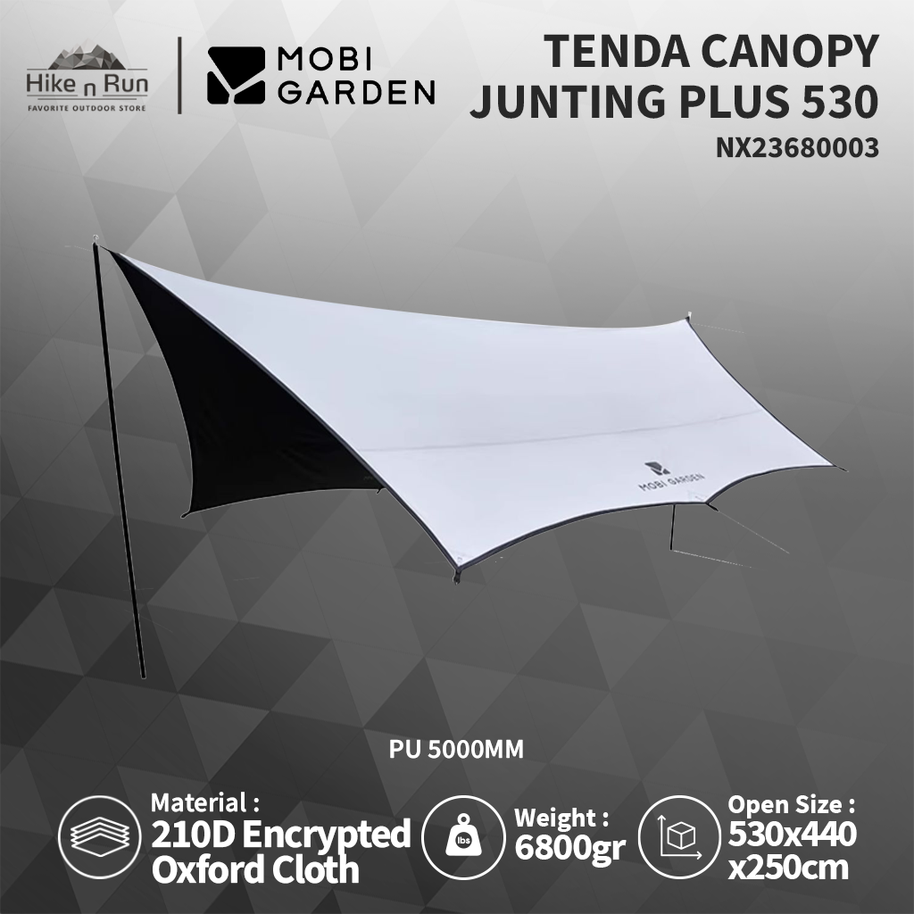 MOBI GARDEN CAMPING CANOPY TARP JUNTING PLUS 530