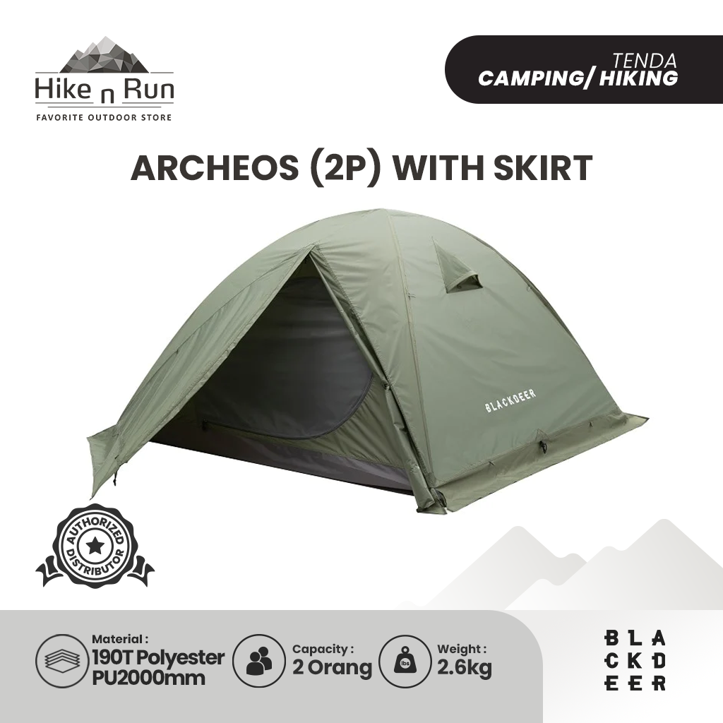 BLACKDEER TENDA HIKING ARCHEOS ULTRALIGHT BD120211