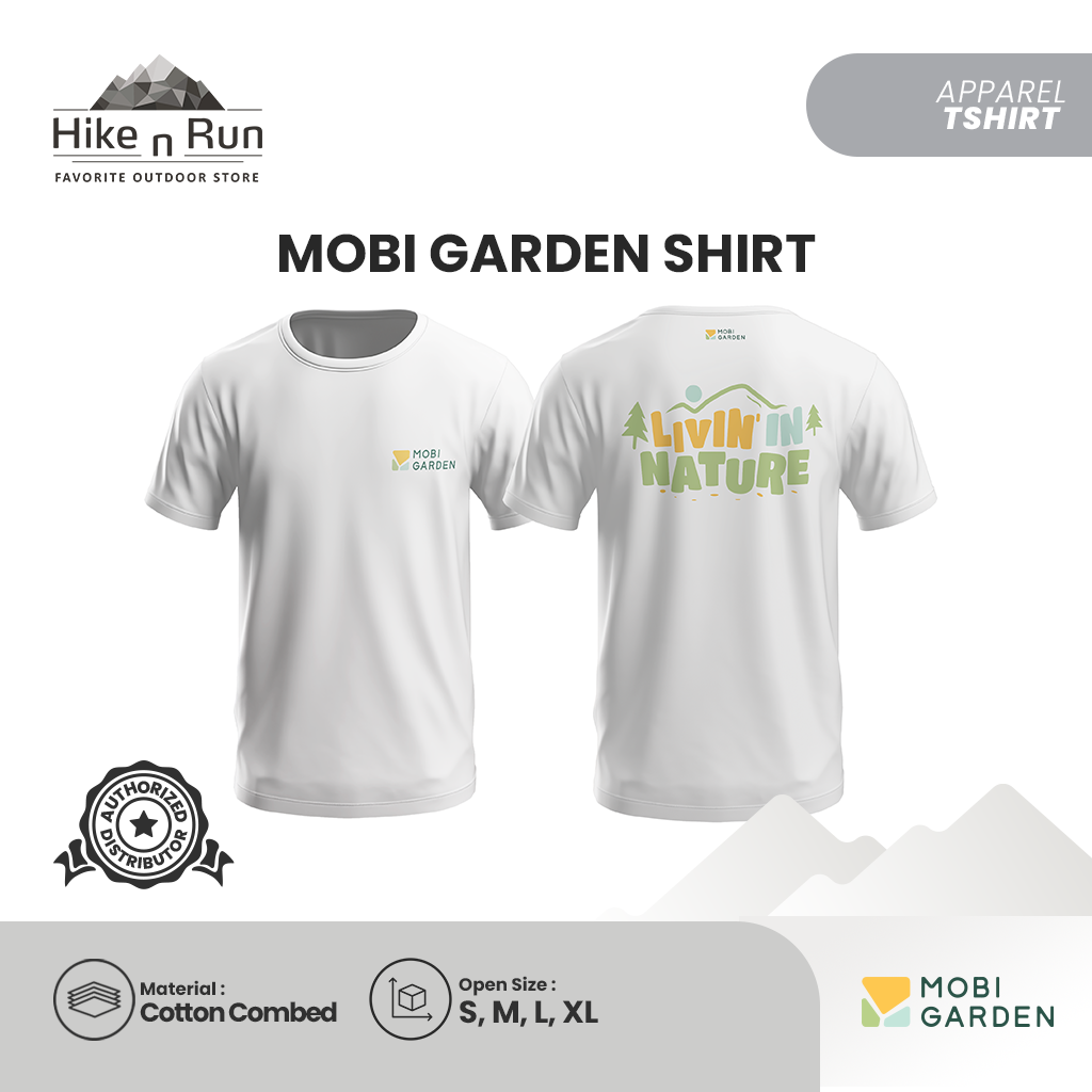 Baju Kaos Mobi Garden T-shirt