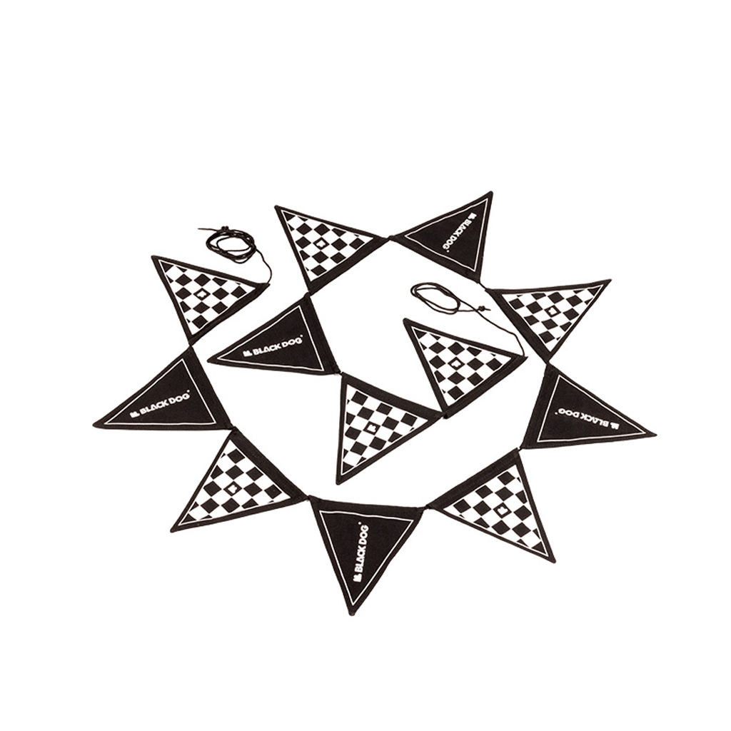 Blackdog Camping String Flag BD-QZ001 Bendera Estetik Dekorasi Tenda BD-QZ002