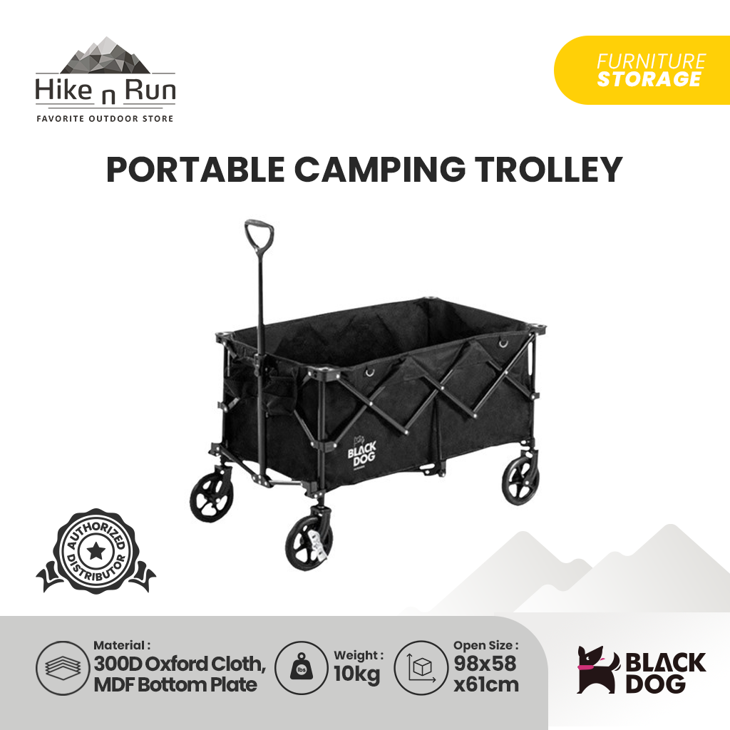 BLACK DOG TROLI LIPAT BD-TC003 PORTABLE