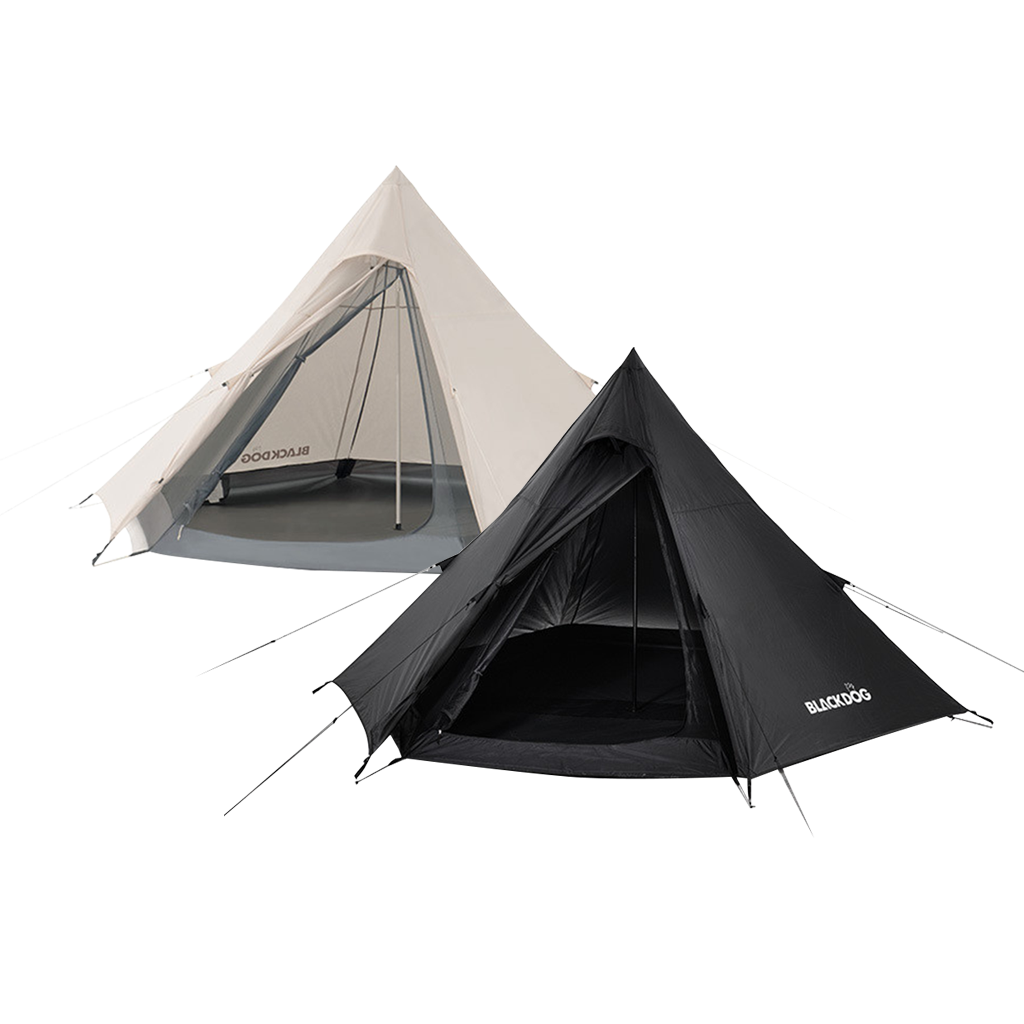 BLACKDOG  CAMPING PYRAMID TENT HEXAGON BD-ZP003 / BD-ZP008