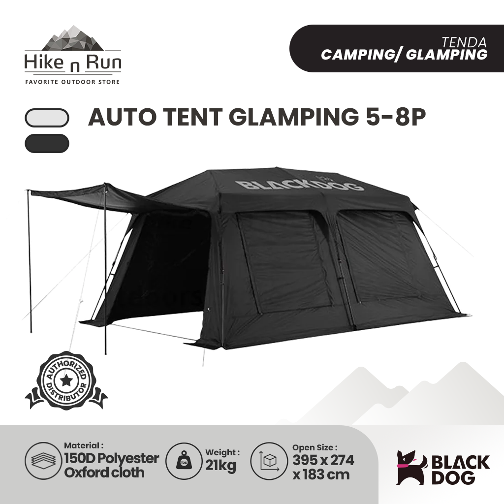 BLACKDOG TENDA CAMPING OTOMATIS BD-ZP009