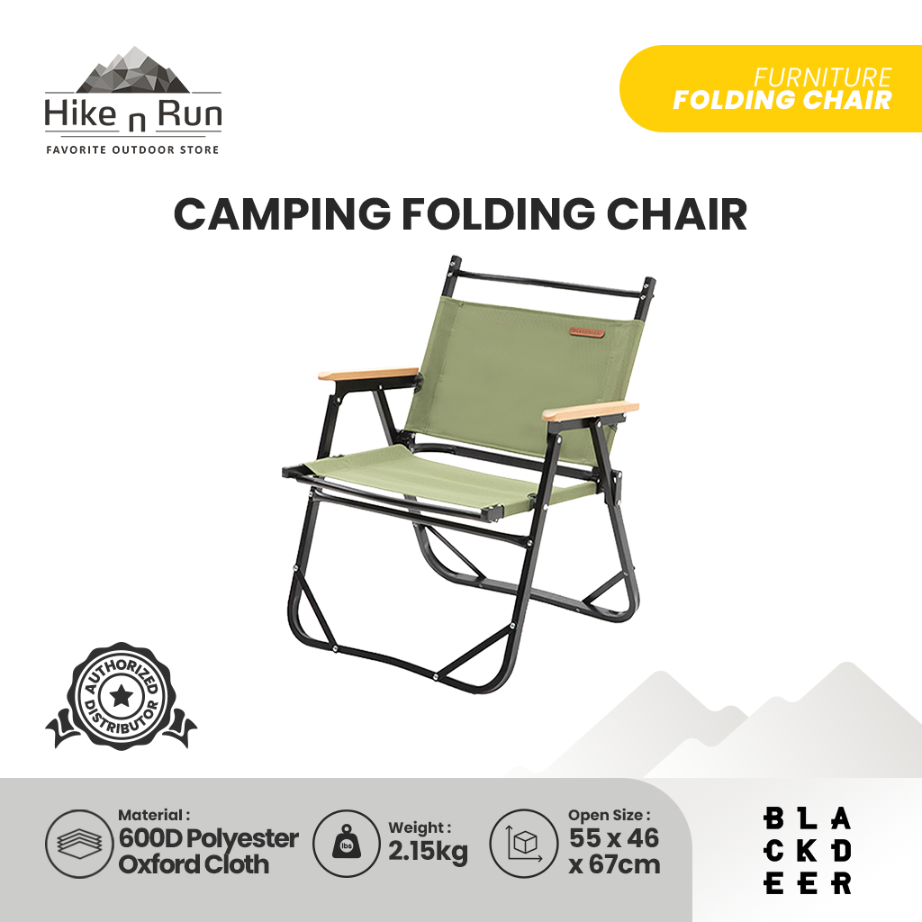 KURSI LIPAT CAMPING BLACKDEER BD12122122 / BD1211290 FENNEL ALLOY FOLDING CHAIR