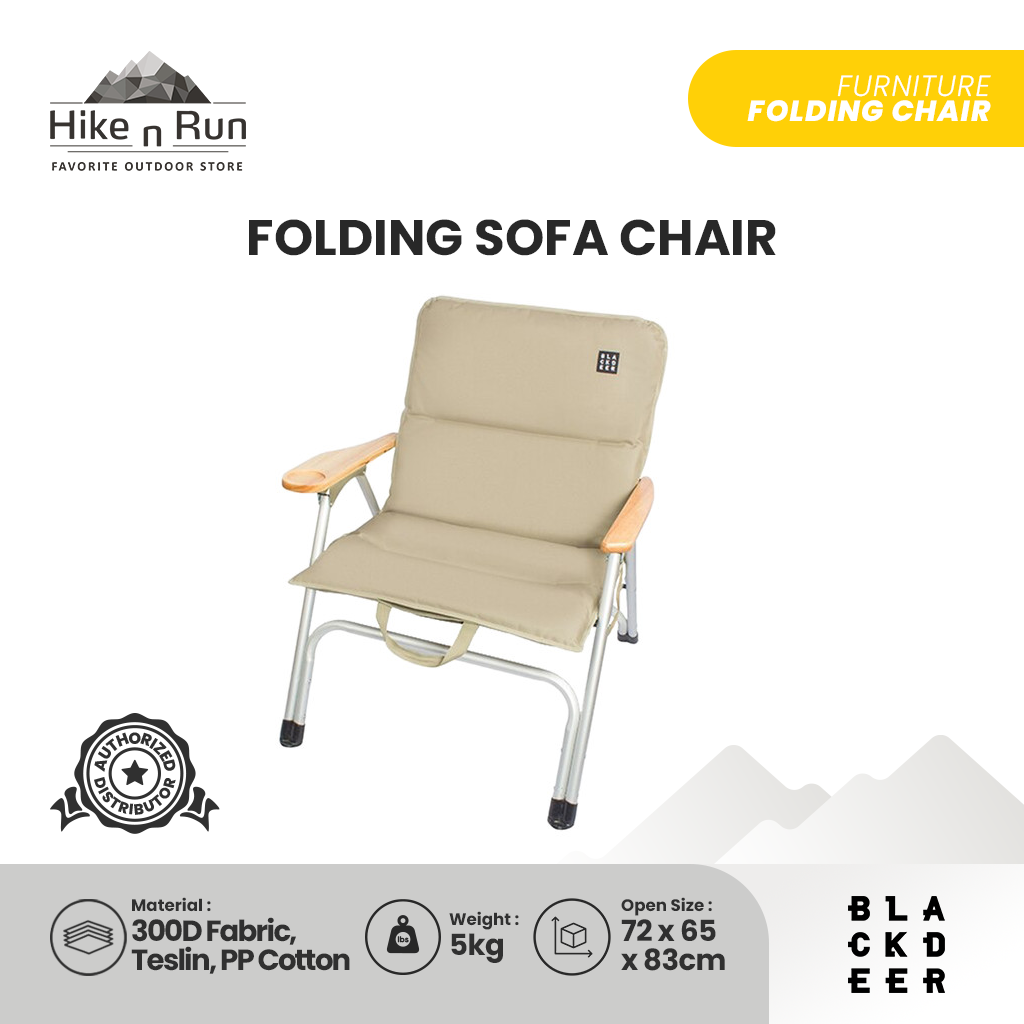 Kursi Lipat Camping Blackdeer BD1212211 Folding Sofa Chair