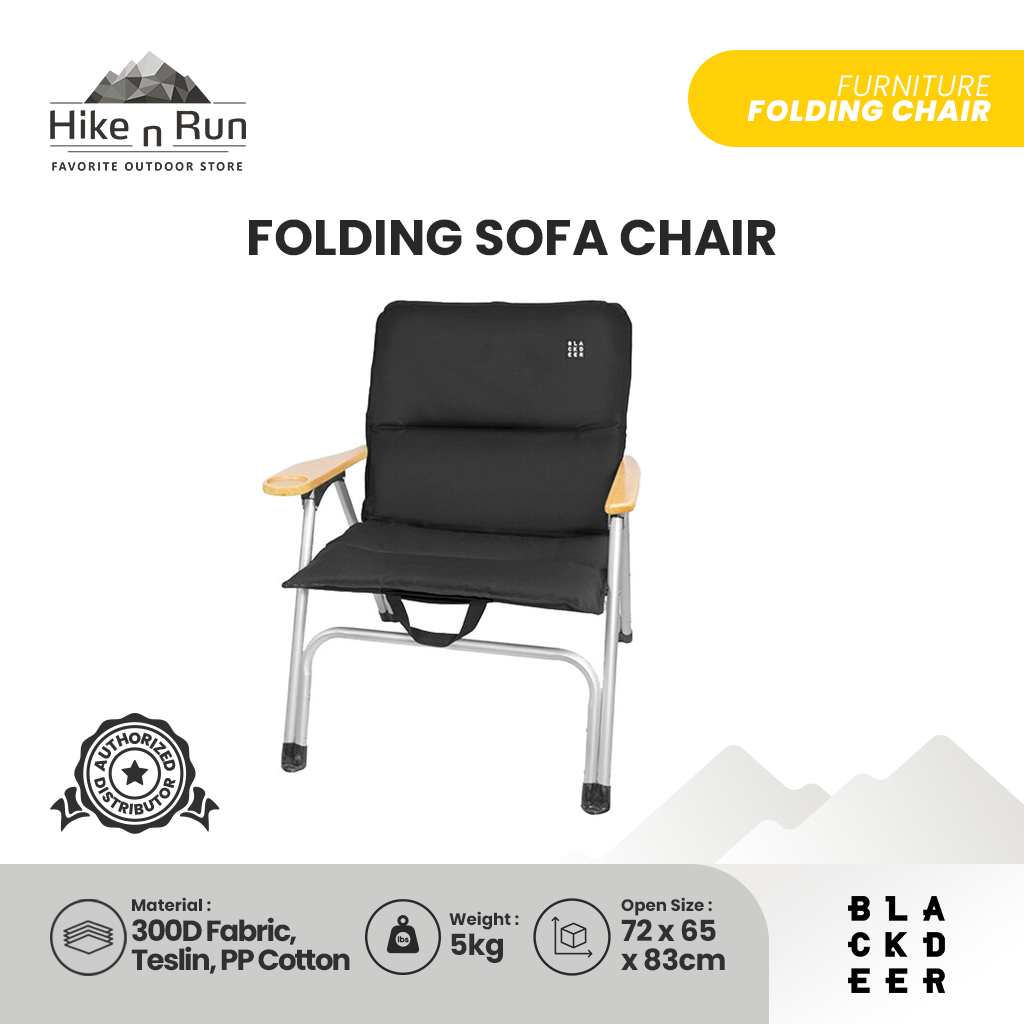 Kursi Lipat Camping Blackdeer BD1212211 Folding Sofa Chair