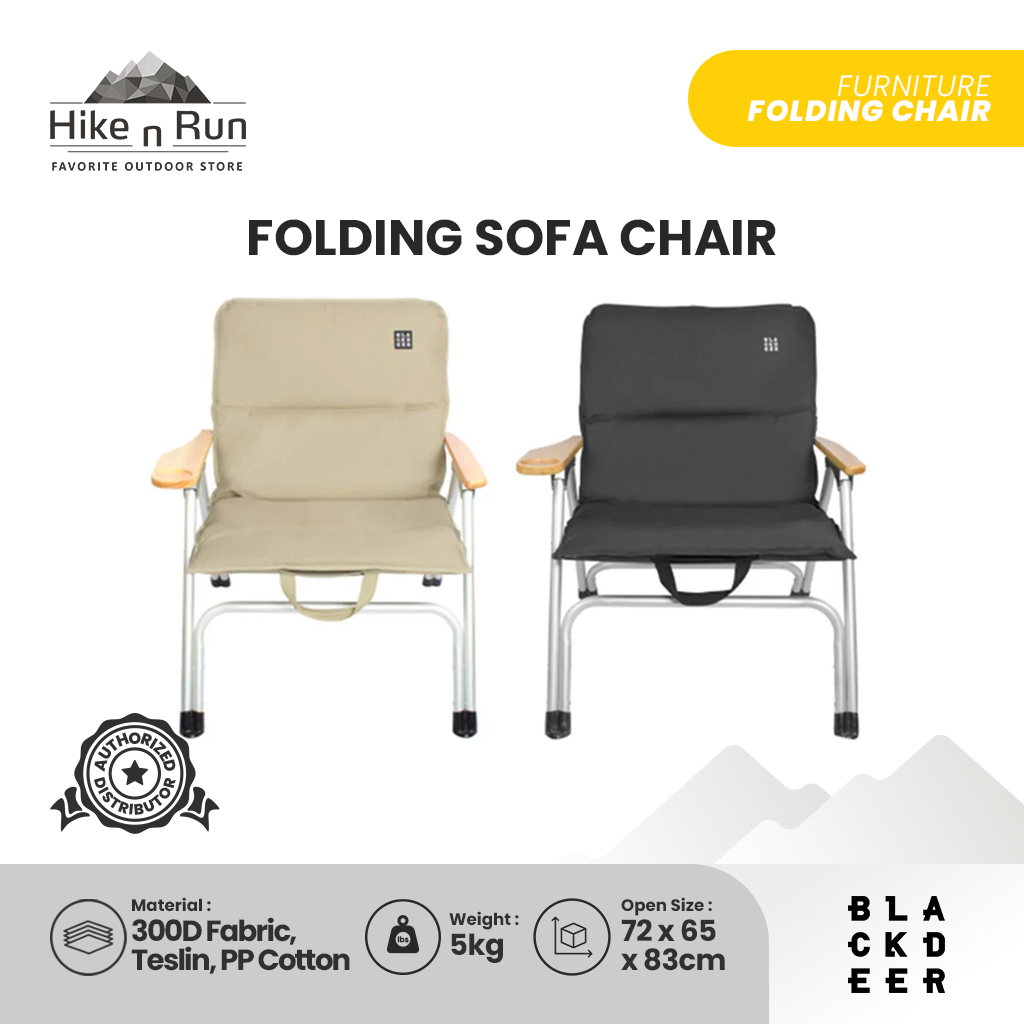 Kursi Lipat Camping Blackdeer BD1212211 Folding Sofa Chair