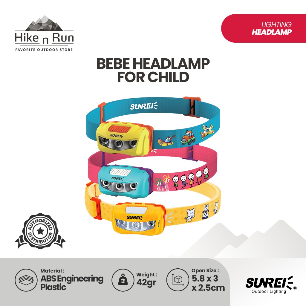 Sunrei Headlamp Bebe Kids