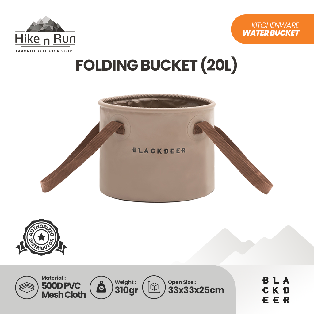 Blackdeer Ember Lipat Mutifunction Round Folding Bucket 20L BD1211320