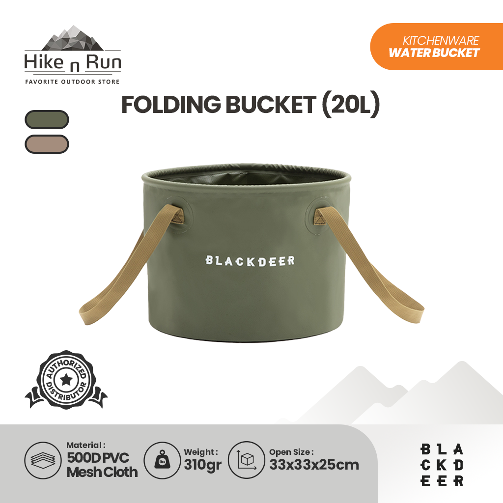 Blackdeer Ember Lipat Mutifunction Round Folding Bucket 20L BD1211320