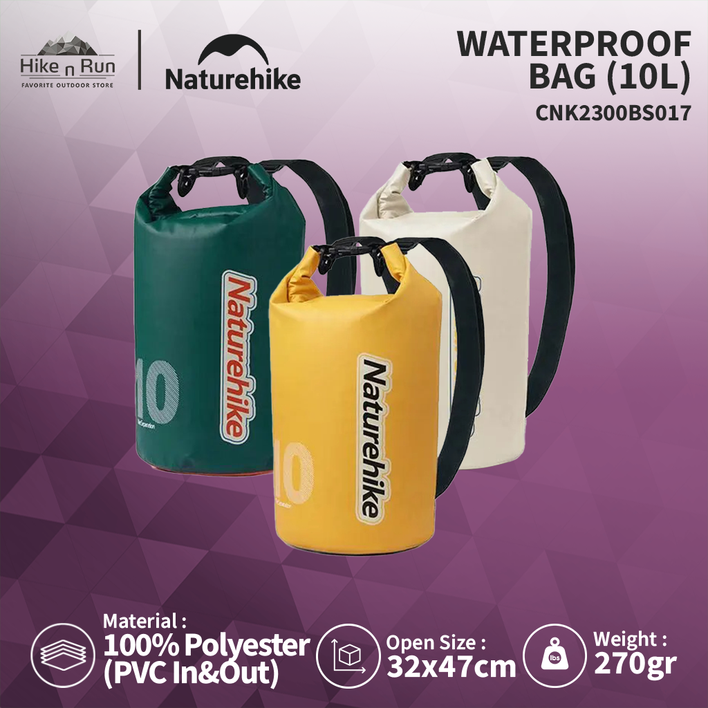 Naturehike Dry Bag Portable CNK2300BS017 Waterproof Tas Serbaguna