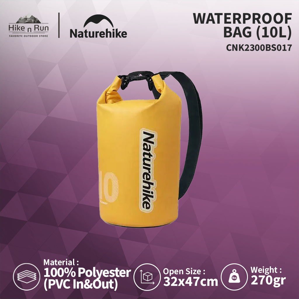 Naturehike Dry Bag Portable CNK2300BS017 Waterproof Tas Serbaguna