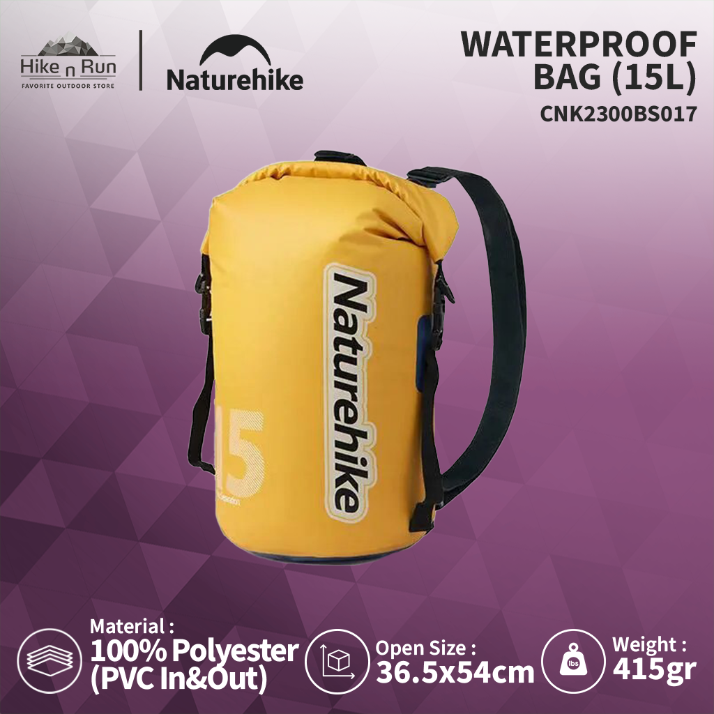 Naturehike Dry Bag Portable CNK2300BS017 Waterproof Tas Serbaguna