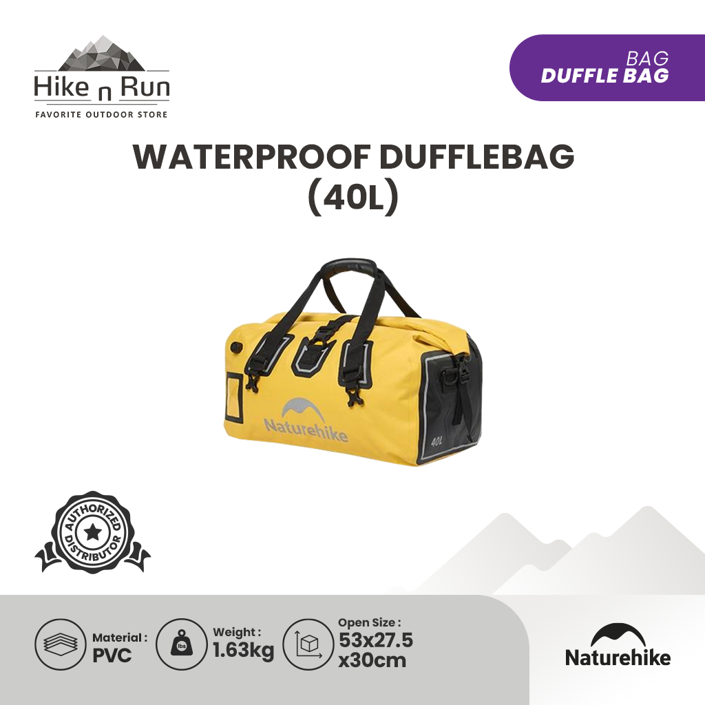 Tas Travel Anti Air Naturehike CNK2450XB015 Waterproof Duffle Bag