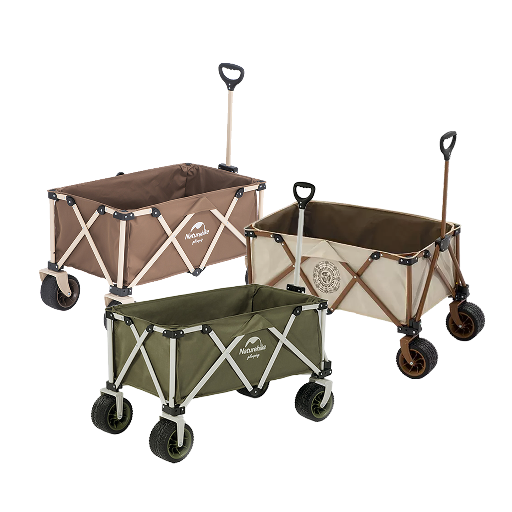 Troli Lipat Naturehike TC03 NH20PJ009 Four Way Folding Camping Trolley