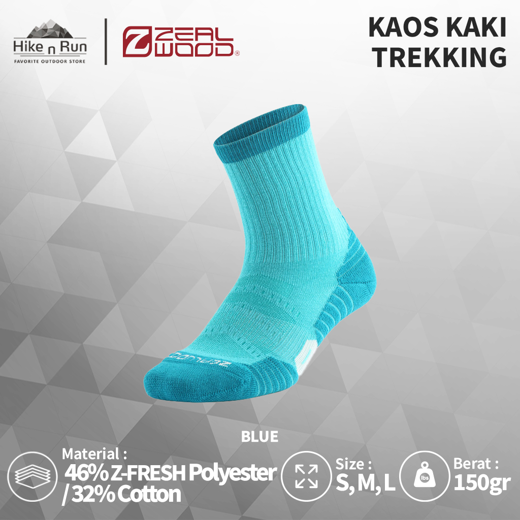 Zealwood Trek-MD Trekking Socks Middle Dual