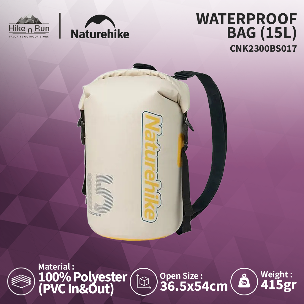 Naturehike Dry Bag Portable CNK2300BS017 Waterproof Tas Serbaguna