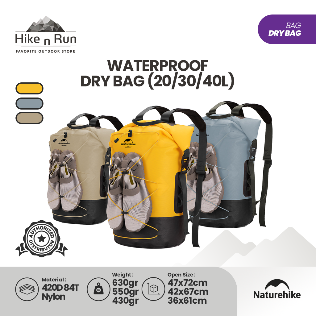 Tas Ransel Waterproof Naturehike TB03 NH21FSB04 Waterproof Dry Bag