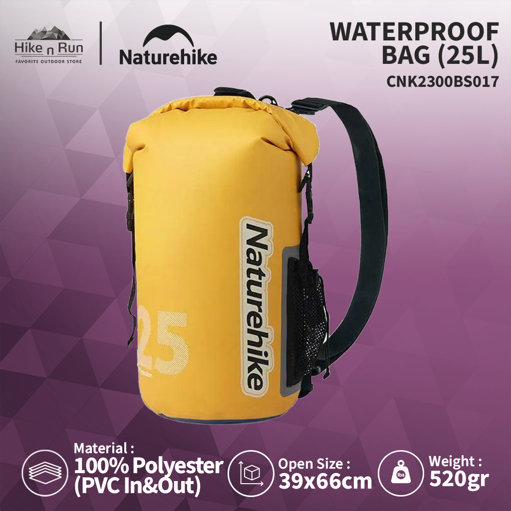 Naturehike Dry Bag Portable CNK2300BS017 Waterproof Tas Serbaguna