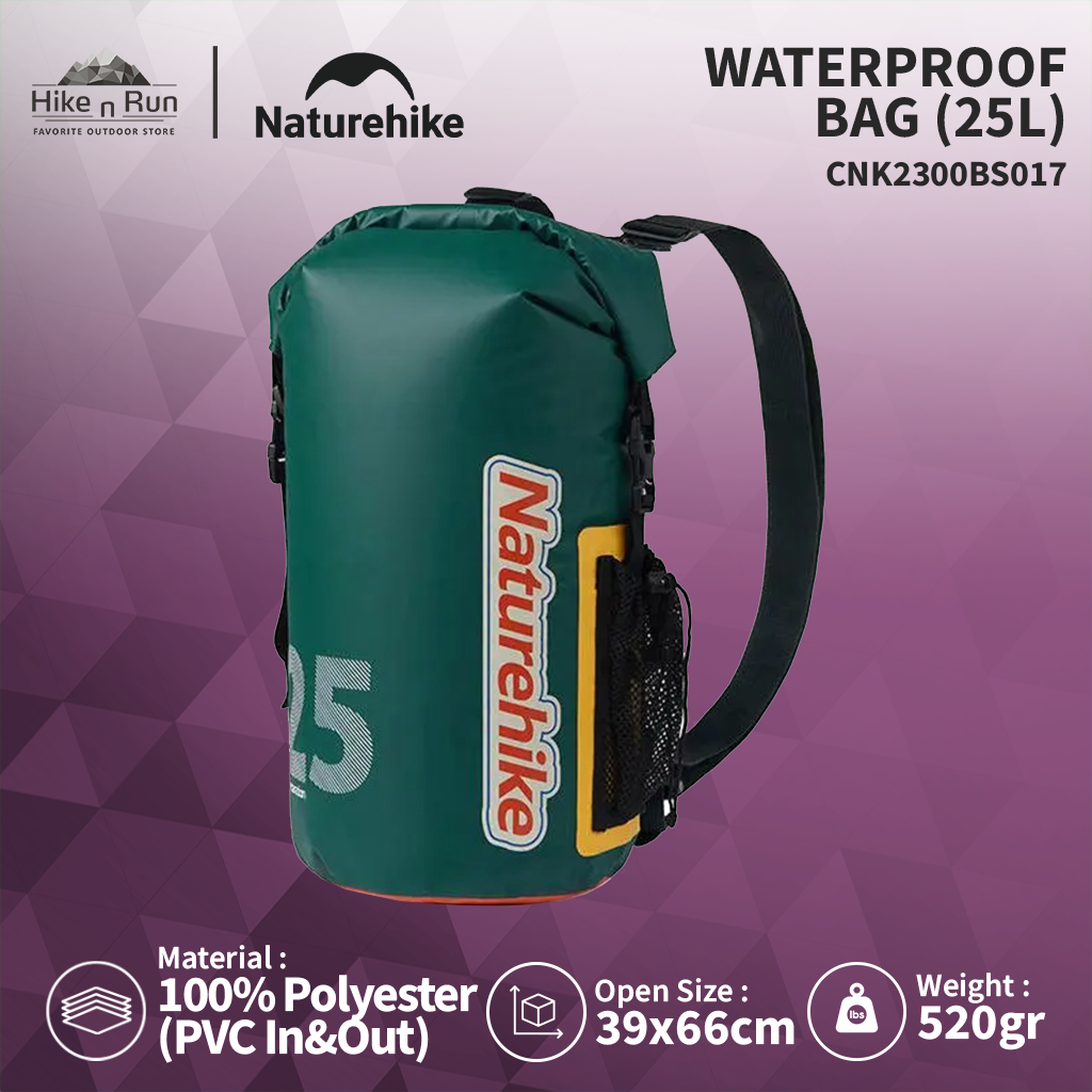 Naturehike Dry Bag Portable CNK2300BS017 Waterproof Tas Serbaguna