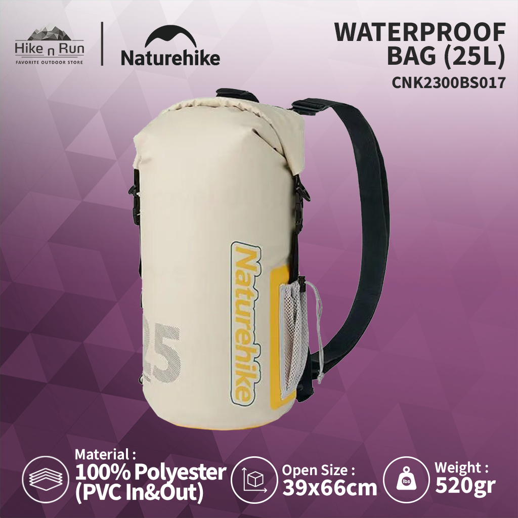 Naturehike Dry Bag Portable CNK2300BS017 Waterproof Tas Serbaguna