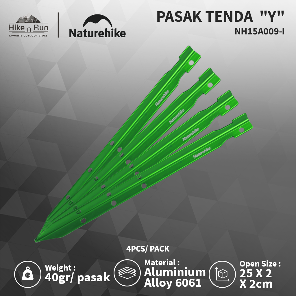 Naturehike 25cm Y Shape Tent Stake NH15A009-I