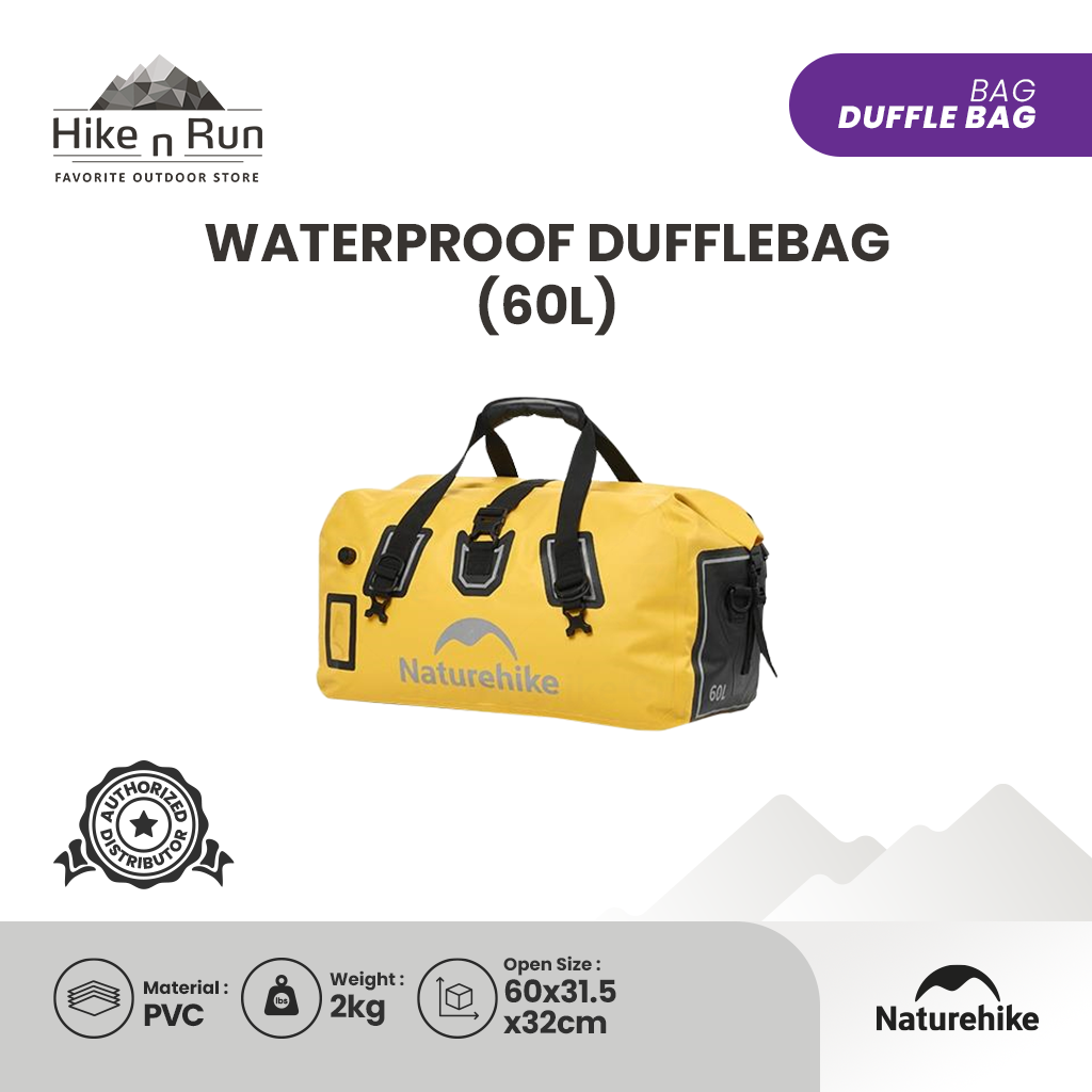 Tas Travel Anti Air Naturehike CNK2450XB015 Waterproof Duffle Bag