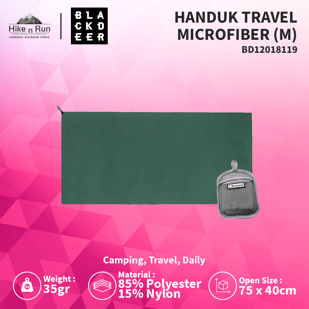 BLACKDEER  HANDUK TRAVEL MICROFIBER QUICK DRY - BD1182810