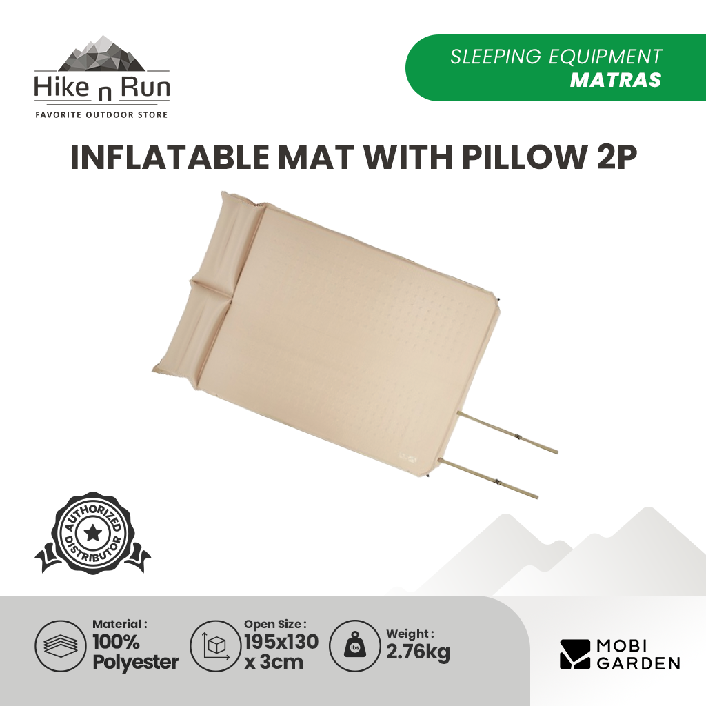 Matras Angin Mobi Garden NX22663004 Inflatable Mat With Pillow 2P