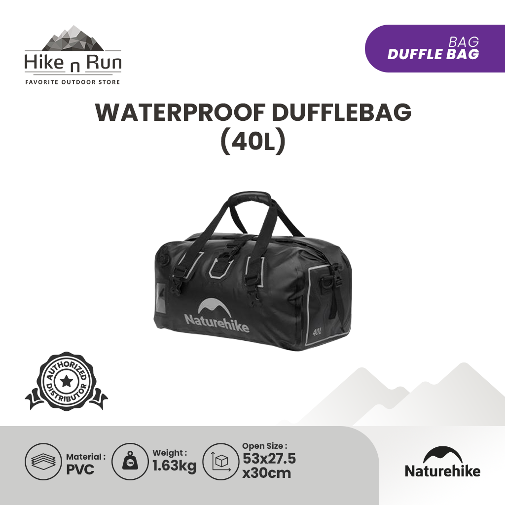 Tas Travel Anti Air Naturehike CNK2450XB015 Waterproof Duffle Bag