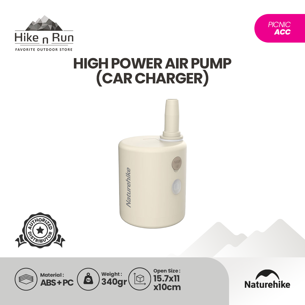 Naturehike Pompa Elektrik Serbaguna High Power NH21ZM009