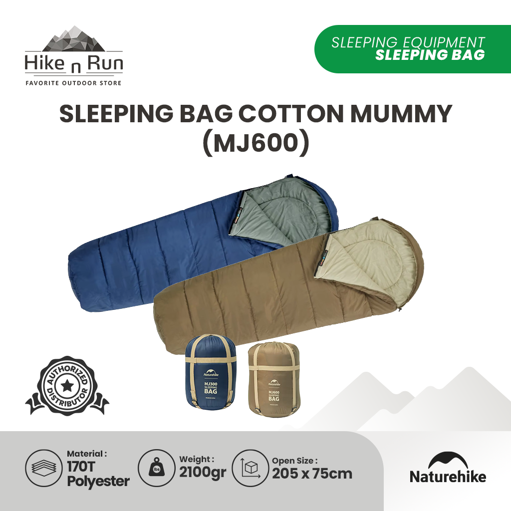 Naturehike Sleeping Bag Cotton Mummy CNK2300SD014