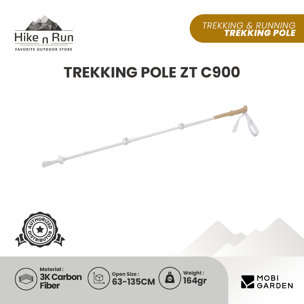 Trekking Pole Zhengtu Series Mobi Garden  Aluminium Carbon Fiber Telescopic Lock