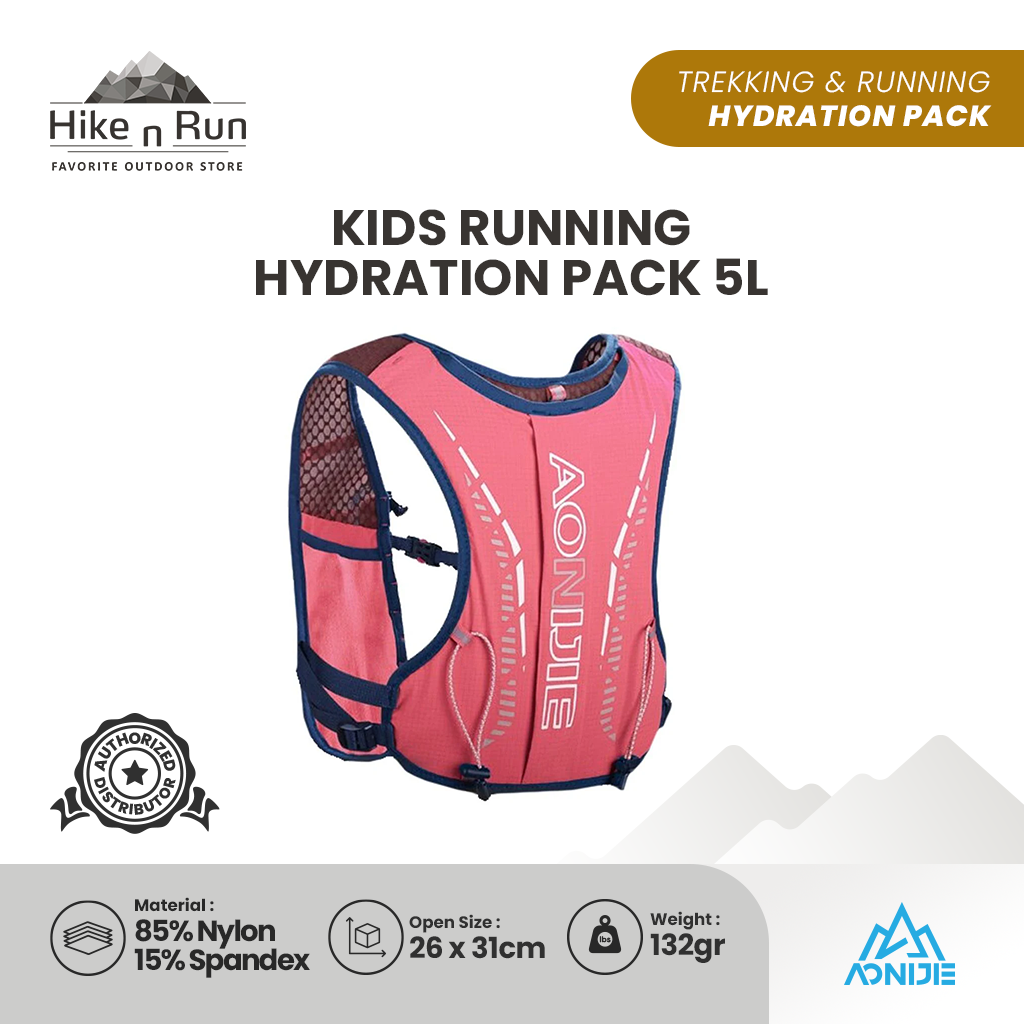 Aonijie C9105 Rompi Lari Anak Running Hydration Pack For Children 5L