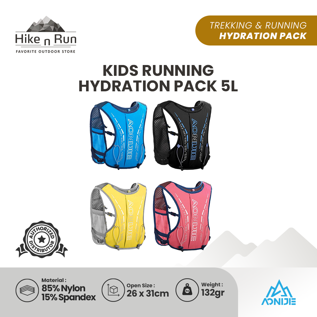 Aonijie C9105 Rompi Lari Anak Running Hydration Pack For Children 5L