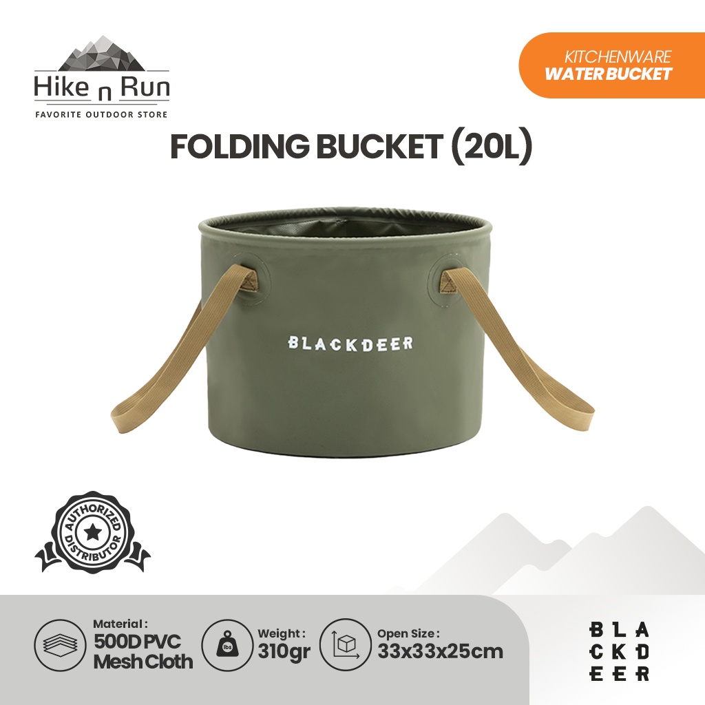 Blackdeer Ember Lipat Mutifunction Round Folding Bucket 20L BD1211320